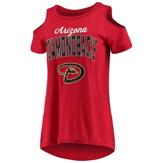 Lids Arizona Diamondbacks Tiny Turnip Women's Baseball Cross Bats T-Shirt -  Black