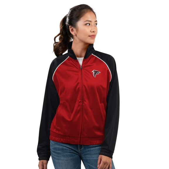 Women's G-III 4Her by Carl Banks Red Atlanta Falcons Replay Full-Zip Track Jacket