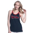 thumbnail image 1 of Women's G-III 4Her by Carl Banks Red Boston Red Sox Curveball Racerback Tank Top, 1 of 2