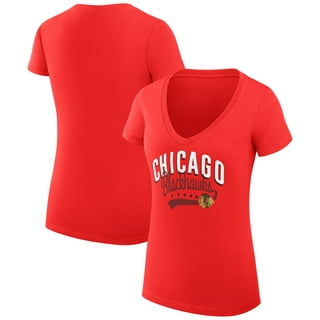 Chicago Blackhawks G-III 4Her by Carl Banks Women's Filigree Logo Fitted  T-Shirt - Olive Green