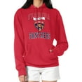 thumbnail image 1 of Women's G-III 4Her by Carl Banks Red Florida Panthers Team Logo Tri-Blend Fleece Pullover Hoodie, 1 of 3