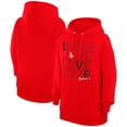 thumbnail image 1 of Women's G-III 4Her by Carl Banks  Red Houston Rockets Basketball Love Fleece Pullover Hoodie, 1 of 3