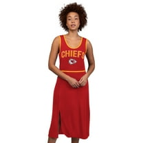 Women's-G-III 4Her by Carl Banks Red Kansas City Chiefs Center Field Maxi Dress
