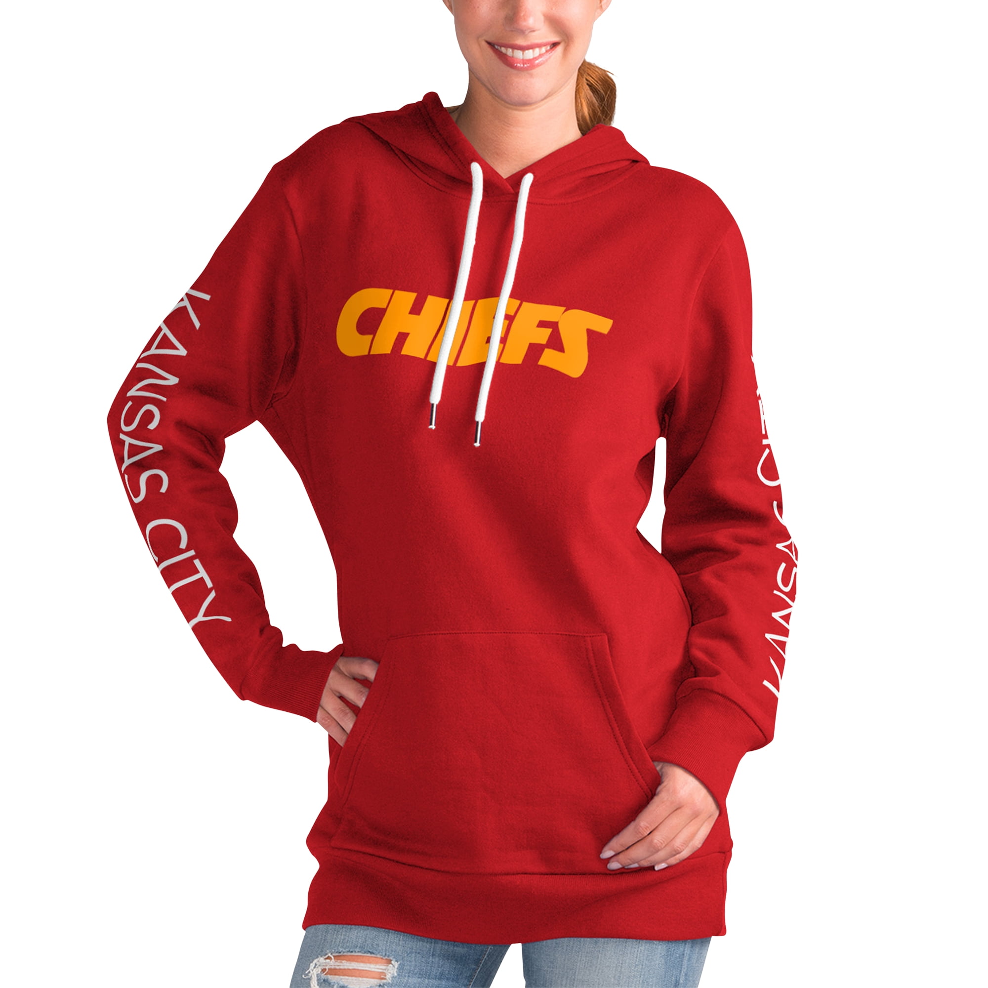 G-III 4Her by Carl Banks Women's Hoodie - Kansas City Chiefs Extra ...