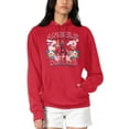 thumbnail image 1 of Women's G-III 4Her by Carl Banks Red Los Angeles Angels Flowers Graphic Pullover Hoodie, 1 of 2