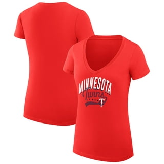 Women's G-III 4Her by Carl Banks White Texas Rangers Filigree Team V-Neck Fitted T-Shirt Size: Medium