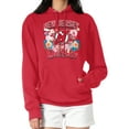 thumbnail image 1 of Women's G-III 4Her by Carl Banks Red New Jersey Devils Flower Logo Pullover Hoodie, 1 of 2