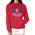 thumbnail image 1 of Women's G-III 4Her by Carl Banks Red Philadelphia Phillies City Graphic Pullover Hoodie, 1 of 5