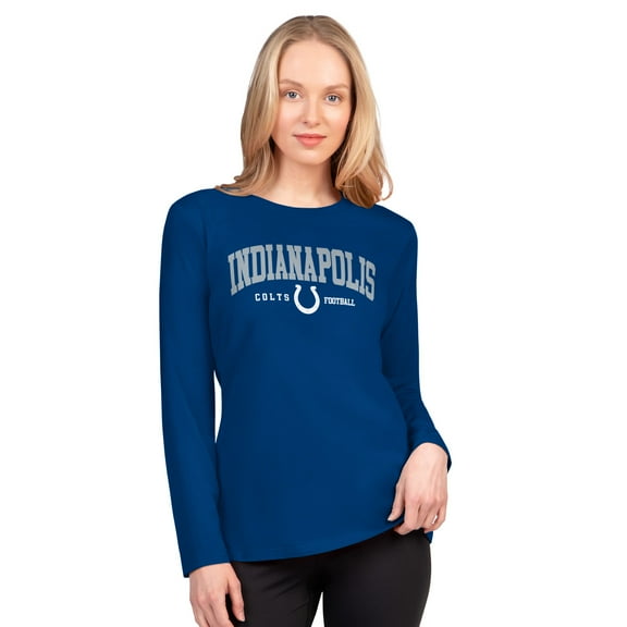 Women's G-III 4Her by Carl Banks  Royal Indianapolis Colts Best Play Long Sleeve T-Shirt
