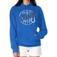 thumbnail image 1 of Women's G-III 4Her by Carl Banks Royal Indianapolis Colts Pinstripe Circle Fleece Pullover Hoodie, 1 of 2