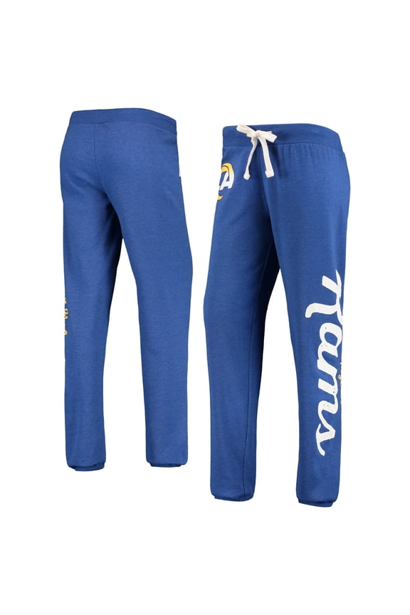 Women's G-III 4Her by Carl Banks Royal Los Angeles Rams Scrimmage Pants