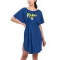 thumbnail image 1 of Women's G-III 4Her by Carl Banks Royal Los Angeles Rams Versus Swim Cover-Up, 1 of 2