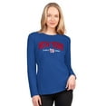 thumbnail image 1 of Women's G-III 4Her by Carl Banks  Royal New York Giants Best Play Long Sleeve T-Shirt, 1 of 2