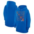 thumbnail image 1 of Women's G-III 4Her by Carl Banks  Royal New York Mets Love Graphic Fleece Hoodie, 1 of 5