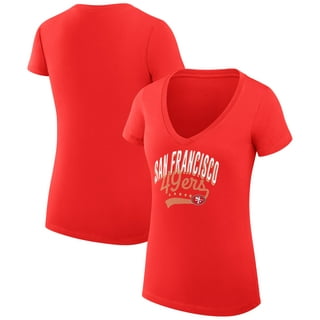San Francisco 49ers G-III 4Her by Carl Banks Women's Hurry Up Offense  T-Shirt Dress - Scarlet