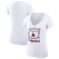 thumbnail image 1 of Women's G-III 4Her by Carl Banks White Arizona Coyotes Super-Slim Fit Lightweight Collage Team Graphic T-Shirt, 1 of 3