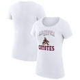 thumbnail image 1 of Women's G-III 4Her by Carl Banks White Arizona Coyotes Super-Slim Fit Lightweight Team Logo Graphic T-Shirt, 1 of 3