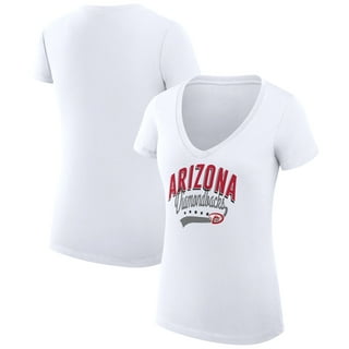 Tiny Turnip Arizona Diamondbacks Women's White State Outline T-Shirt