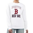 Women's GIII 4Her by Carl Banks White Boston Red Sox Team Logo Graphic