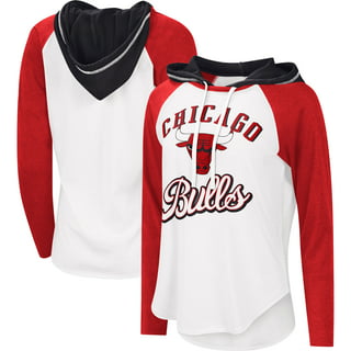 Women's NBA Exclusive Collection Heathered Red/White Chicago Bulls Team V-Neck T-Shirt Size: Small