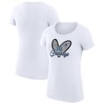 thumbnail image 1 of Women's G-III 4Her by Carl Banks White Dallas Cowboys Animal Print Heart Fitted T-Shirt, 1 of 3