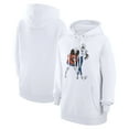 thumbnail image 1 of Women's G-III 4Her by Carl Banks  White Edmonton Oilers Hockey Girls Fleece Pullover Hoodie, 1 of 3