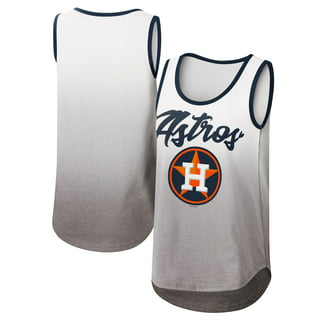 Women's Wear by Erin Andrews Heather Gray Houston Astros Knotted T-Shirt Dress Size: Extra Small