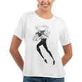 thumbnail image 1 of Women's G-III 4Her by Carl Banks White Jacksonville Jaguars Play The Ball T-Shirt, 1 of 2