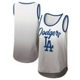 thumbnail image 1 of Women's G-III 4Her by Carl Banks White Los Angeles Dodgers Logo Opening Day Tank Top, 1 of 3