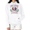 thumbnail image 1 of Women's G-III 4Her by Carl Banks White New York Islanders Flower Logo Pullover Hoodie, 1 of 2
