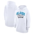 thumbnail image 1 of Women's G-III 4Her by Carl Banks  White Orlando Magic Filigree Logo Pullover Hoodie, 1 of 3