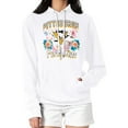 thumbnail image 1 of Women's G-III 4Her by Carl Banks White Pittsburgh Penguins Flower Logo Pullover Hoodie, 1 of 2