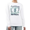 thumbnail image 1 of Women's G-III 4Her by Carl Banks White Seattle Mariners Collage Team Graphic Fleece Pullover Hoodie, 1 of 3