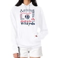 thumbnail image 1 of Women's G-III 4Her by Carl Banks White Washington Wizards Team Collage Graphic Fleece Pullover Hoodie, 1 of 3