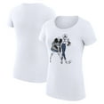 thumbnail image 1 of Women's G-III 4Her by Carl Banks White Winnipeg Jets Super-Slim Fit Lightweight Hockey Girls T-Shirt, 1 of 3
