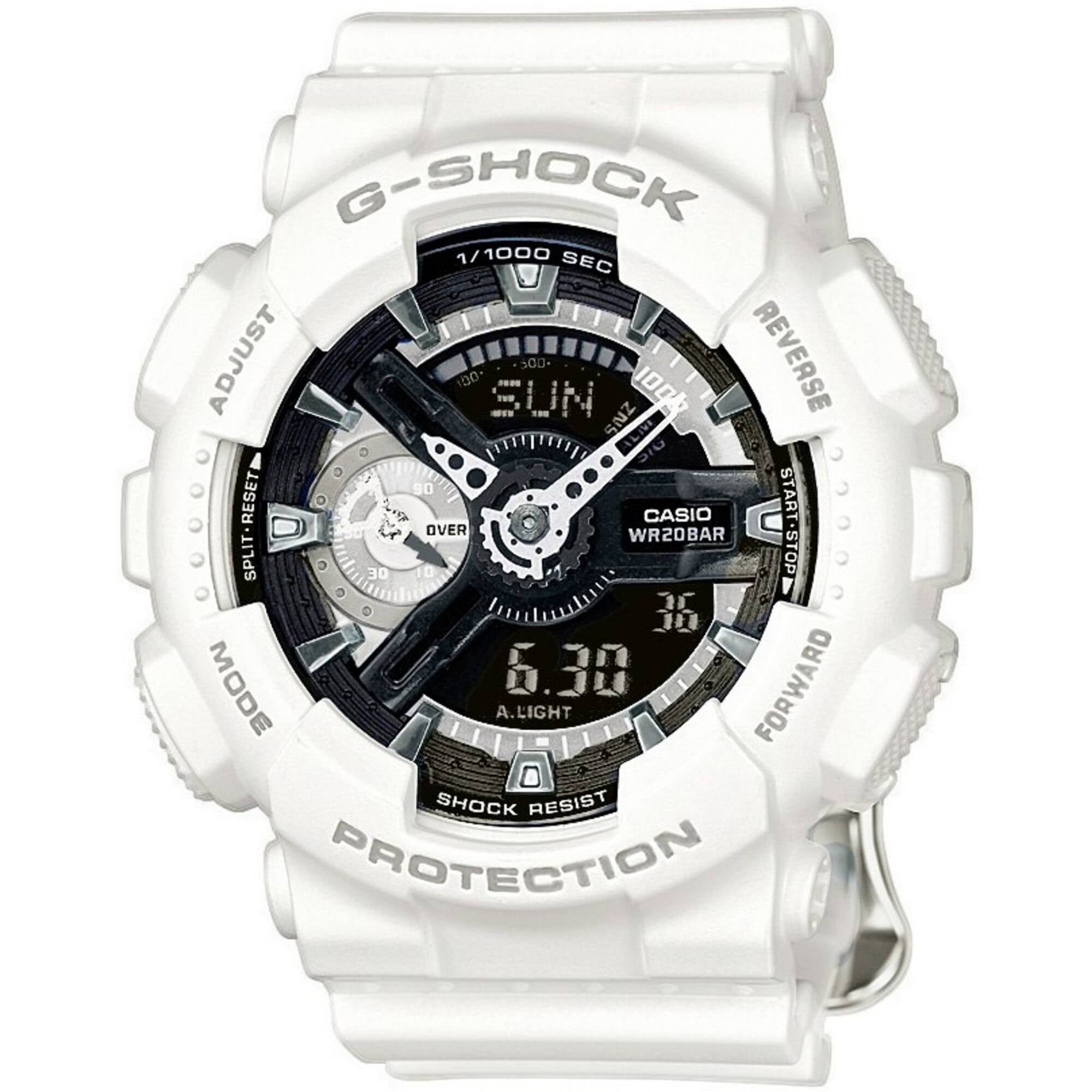 Women’s G-SHOCK White Watch WR20BAR Casio G-SHOCK GM-S2110-1A7JF ANALOG-DIGITAL World Time  main image 4