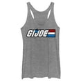 thumbnail image 1 of Women's GI Joe Classic Logo Racerback Tank Top Gray Heather Medium, 1 of 4