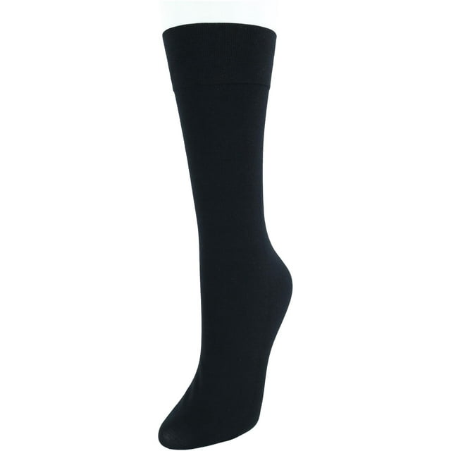 Women's GOLDTOE ® 3-pack Lyocell Blend Trouser Socks Color: Black Size: N/A