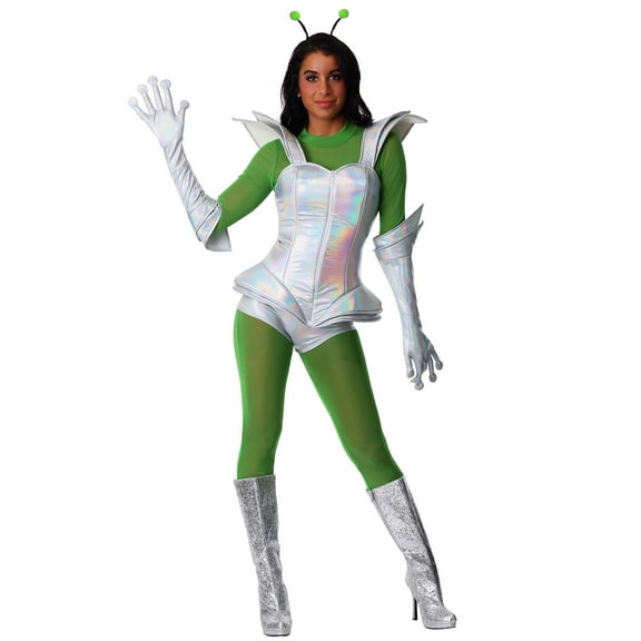 Women's Galactic Alien Babe Costume