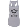 thumbnail image 1 of Women’s Game Of Thrones Graphic Racerback Tank Top “The Night’s Watch” RB Clothing Co Grey, Large, 1 of 2