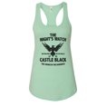 thumbnail image 1 of Women’s Game Of Thrones Graphic Racerback Tank Top “The Night’s Watch” RB Clothing Co Mint, Medium, 1 of 2