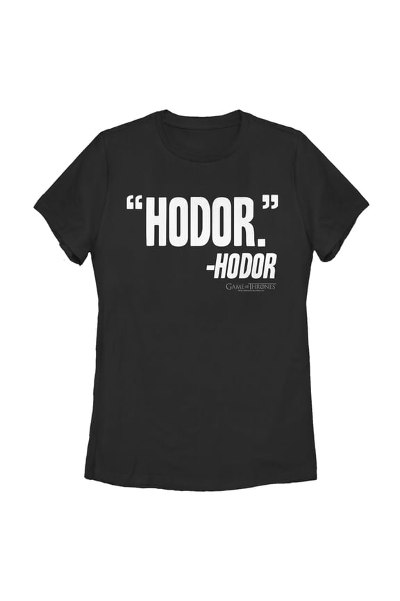 Women's Game of Thrones Honor Quote Graphic Tee Black 2X Large