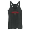thumbnail image 1 of Women's Game of Thrones: House of the Dragon Red Dragon Logo Racerback Tank Top Black Heather Large, 1 of 4