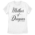 thumbnail image 1 of Women's Game of Thrones Mother of Dragons Graphic Tee White Medium, 1 of 4