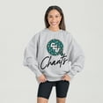 thumbnail image 1 of Women's Gameday Couture Ash Coastal Carolina Chanticleers Premium Fleece Pullover Sweatshirt, 1 of 5