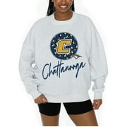 Women's Gameday Couture Ash Tennessee Chattanooga Mocs Premium Fleece Pullover Sweatshirt