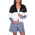 thumbnail image 1 of Women's Gameday Couture  Black Florida A&M Rattlers Colorblock Hooded Cardigan, 1 of 3