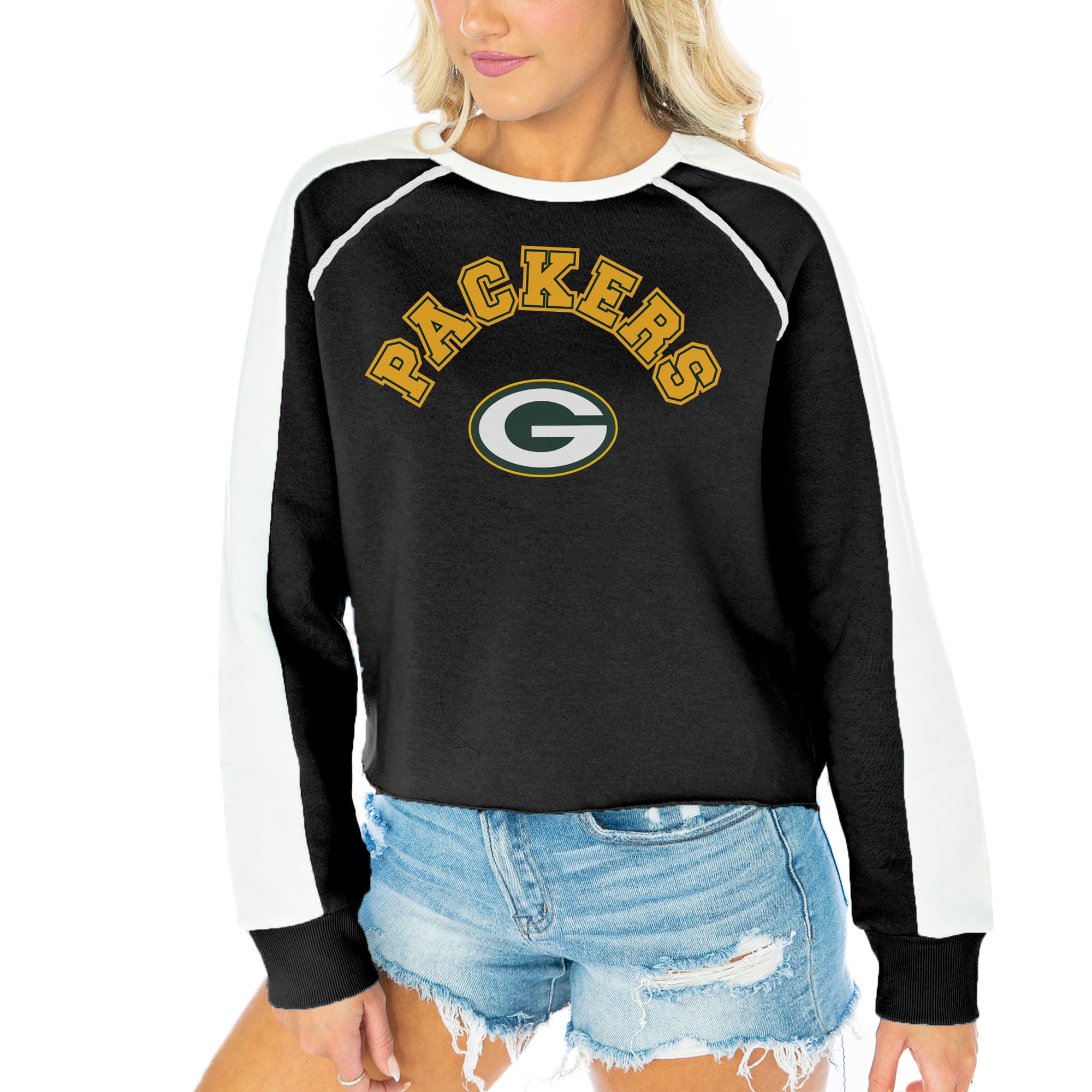 Women's Gameday Couture Black Green Bay Packers Huddle Up Fleece Color
