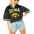 thumbnail image 1 of Women's Gameday Couture  Black Iowa Hawkeyes Game Face Fashion Jersey, 1 of 1