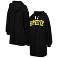 thumbnail image 1 of Women's Gameday Couture Black Iowa Hawkeyes Game Winner Vintage Wash Tri-Blend Dress, 1 of 3